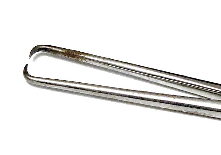 Pinza ginecológica Pozzi recta