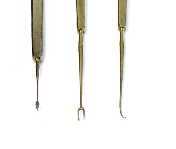 Equipo de instrumentos de cirugía oftalmológica