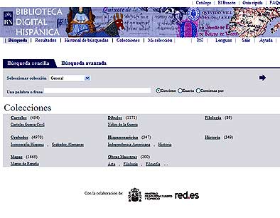 Captura de pantalla del sitio web