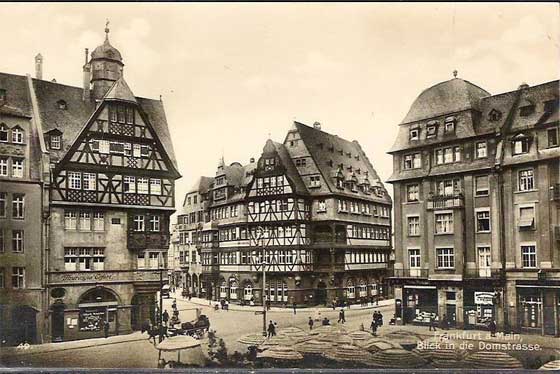 Frankfurt hacia 1910