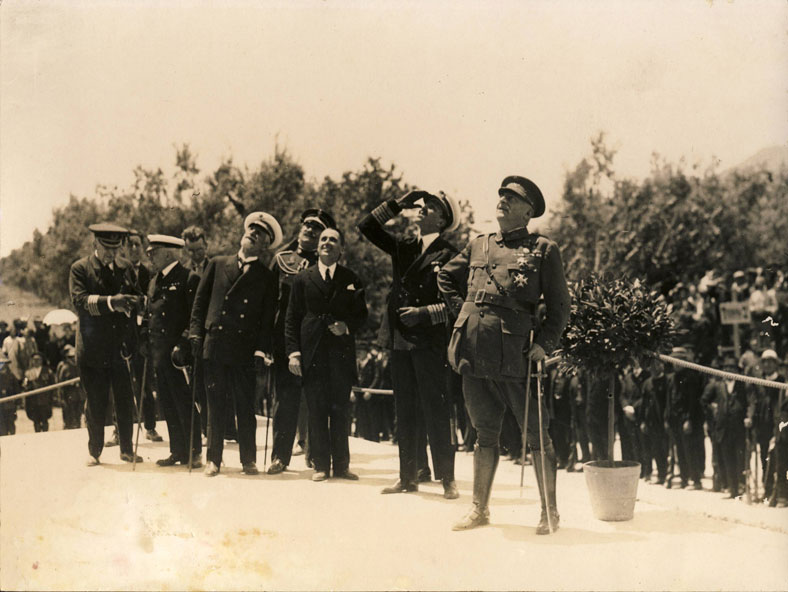 Visita del rey Alfonso XIII y Primo de Rivera a Valencia en 1909