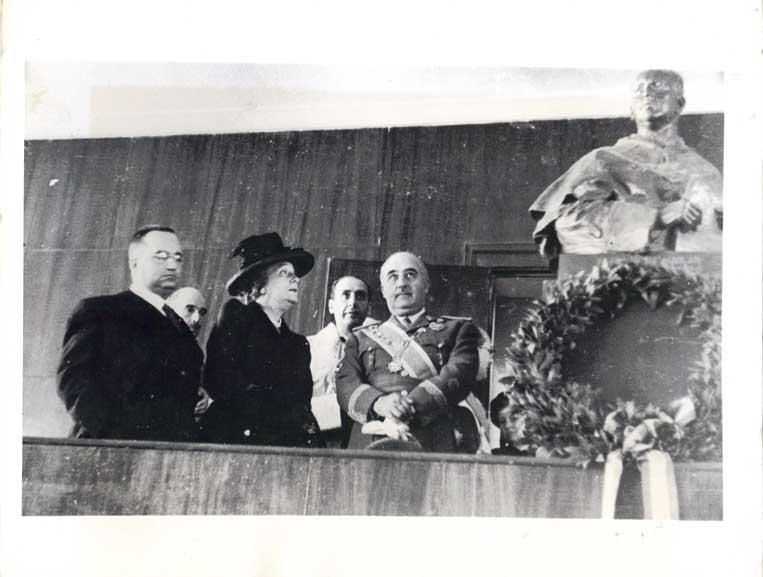 Homenaje a Florestan Aguilar. Franco en la Universidad Complutense