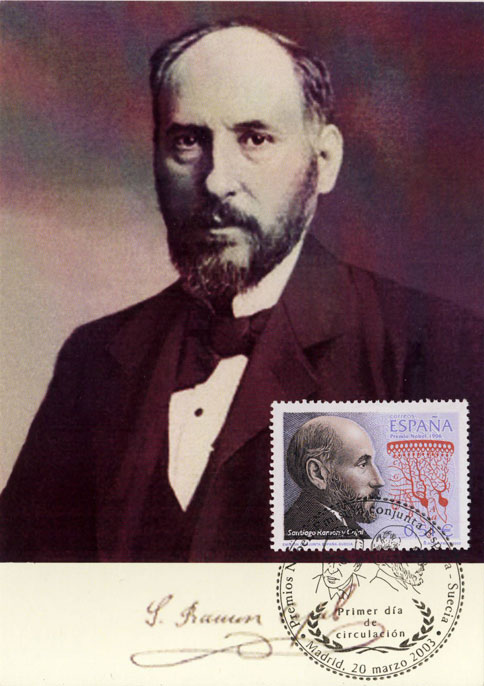 Tarjeta máxima Santiago Ramón y Cajal