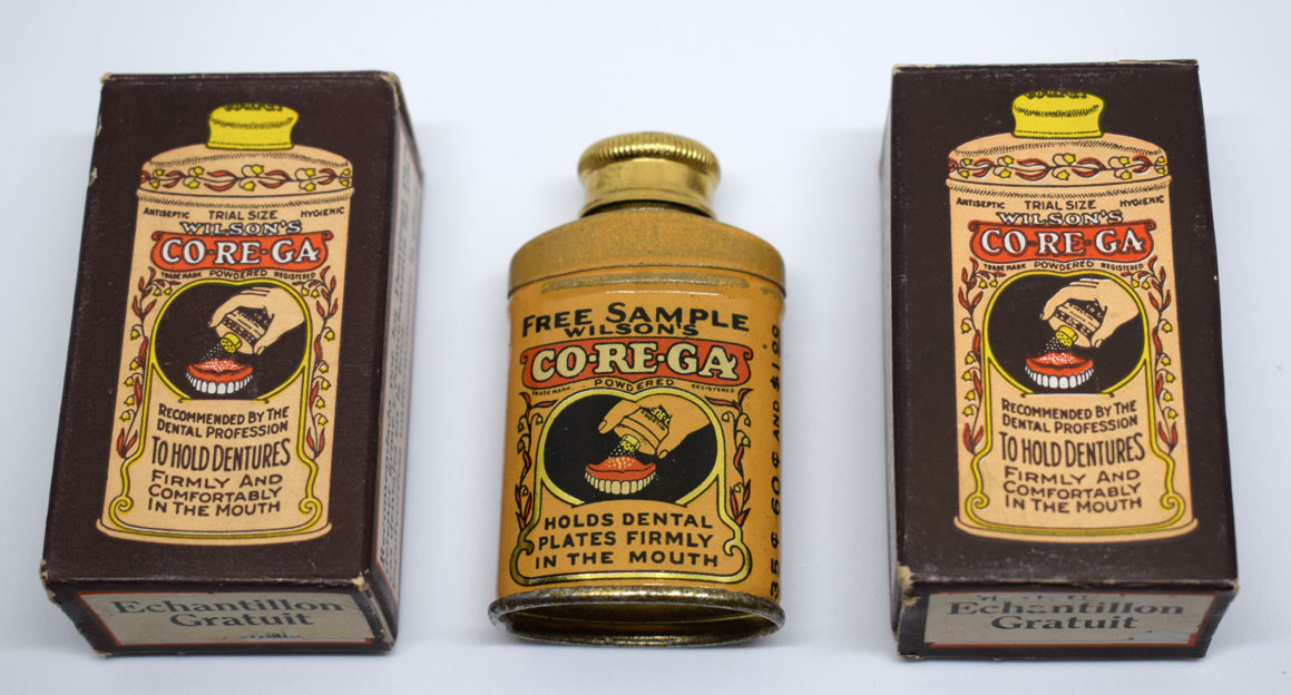 Fijador para prótesis dentales Corega