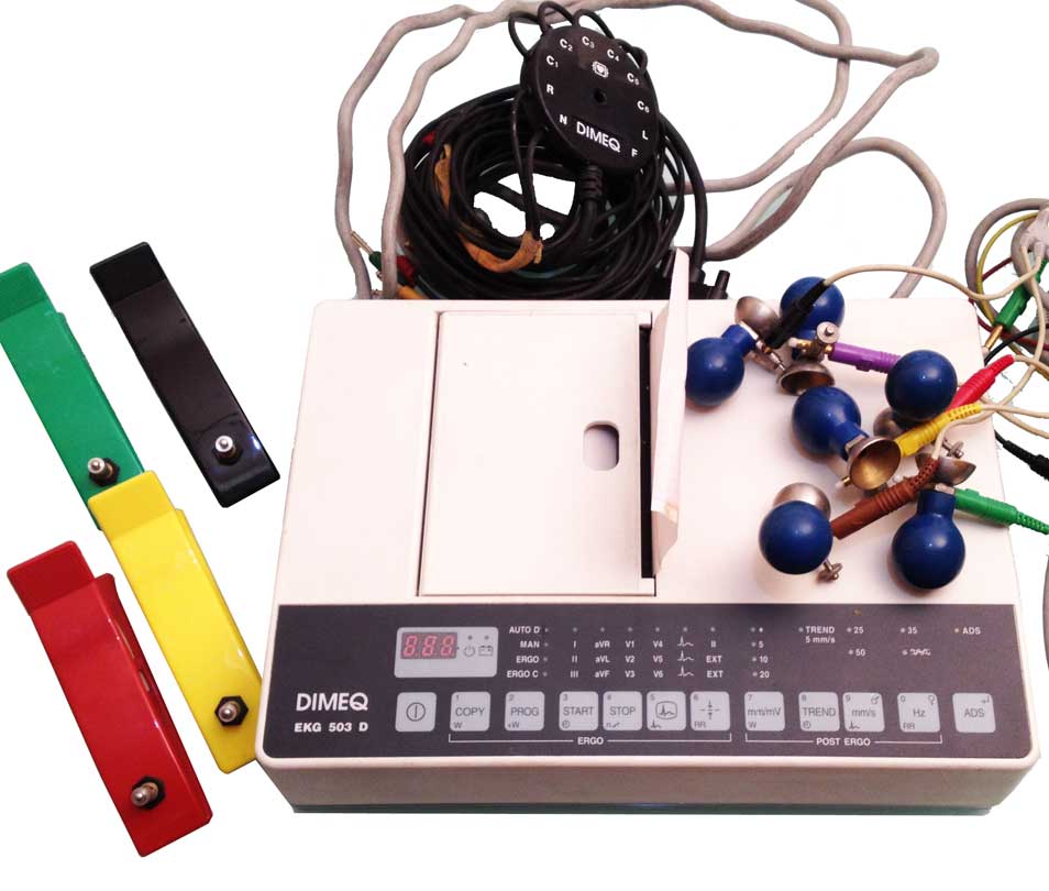 Electrocardiógrafo Dimeq