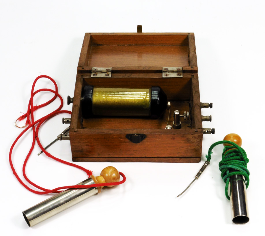Aparato de electroterapìa (corriente farádica