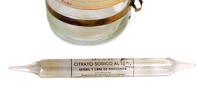 Equipo Grifols para la transfusi&oacute;n de sangre