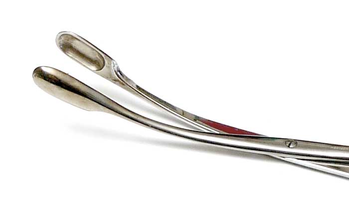 Pinza Winter para restos placentarios