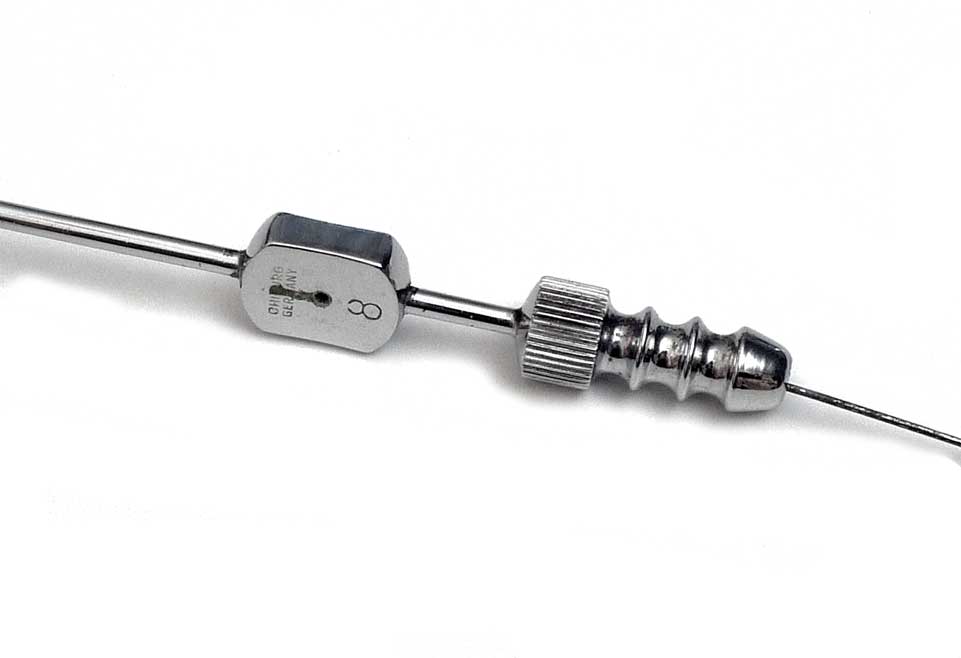 Tubo irrigador de Frazier